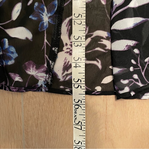 💗 RICKI’S Elegant Black Floral Maxi Dress - Picture 11 of 11